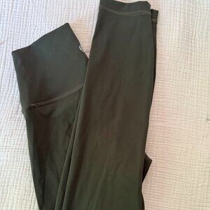 Lululemon Olive Green Leggings, Size 0